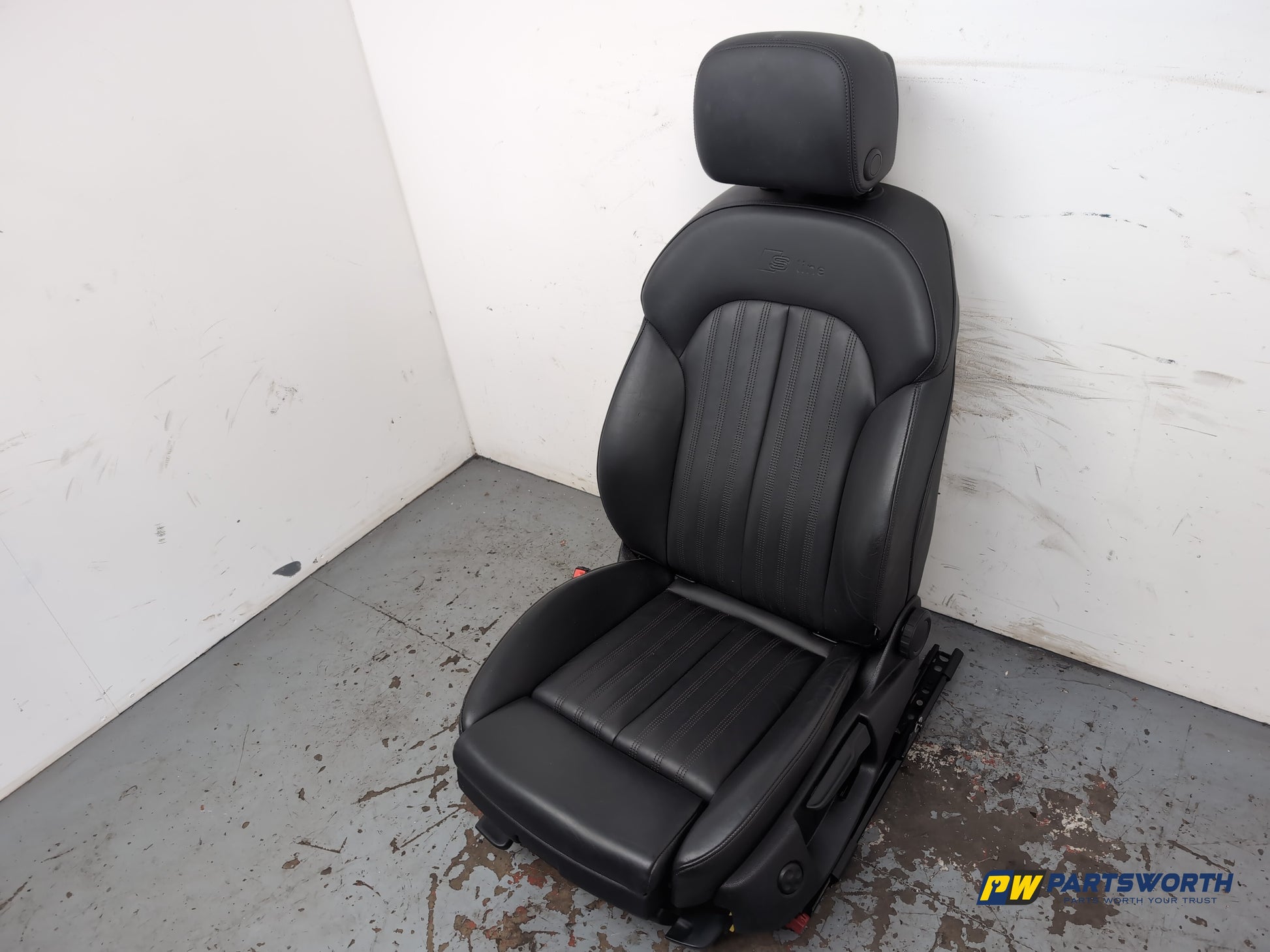 Audi A6 S Line Black Ed Tdi Quat Sa Leather Heated Seat Front Lh Passenger Side - photo 2