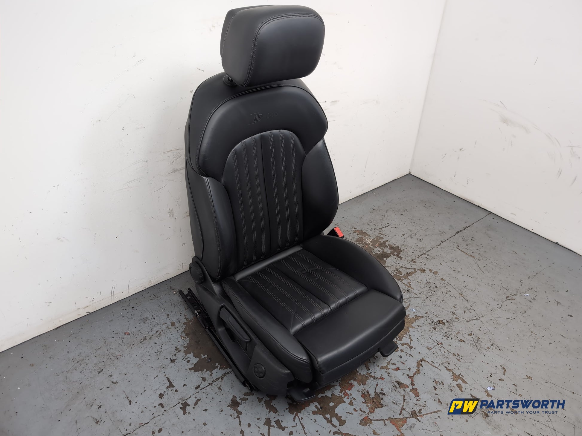 Audi A6 S Line Black Ed Tdi Quat Sa Leather Heated Seat Front Rh Driver Side - photo 2