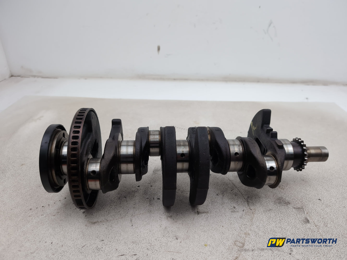 Vauxhall Corsa Se 1.2l Petrol Engine Crankshaft A 12 Xer 55561959 2006-2014 - photo 2