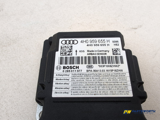 Audi A6 S Line Black Ed Tdi Crash Module Unit Ecu 4h0959655h 2011-2018 - photo 2