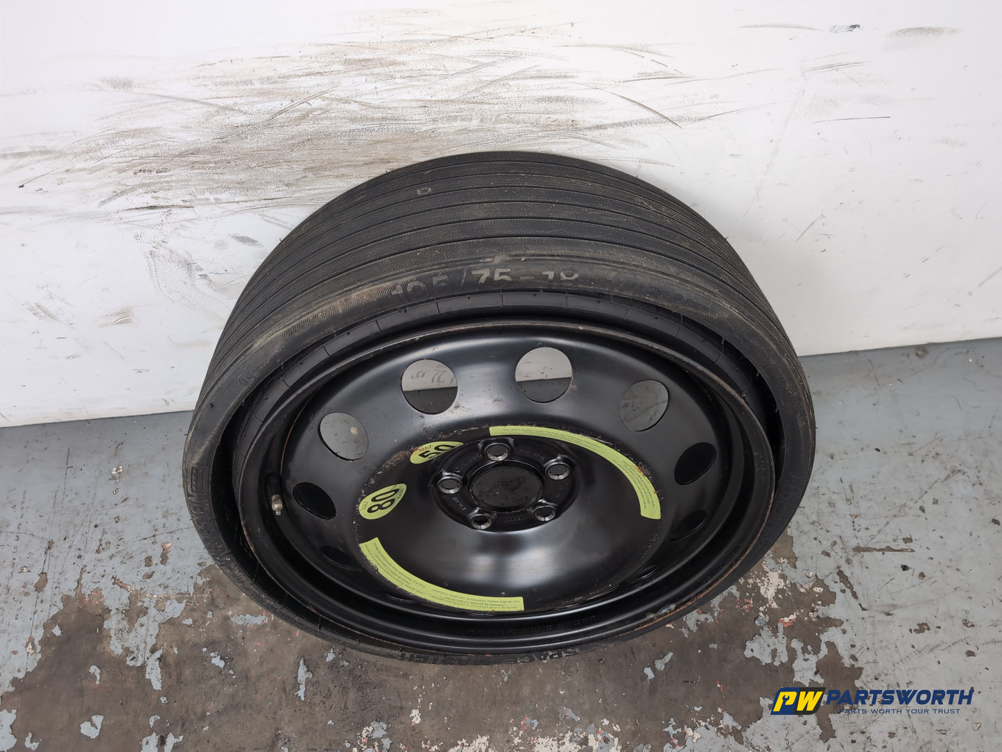 Mercedes R320 R-Class W251 Space Saver Par Wheel And Tool Kit 195/75 R18 - photo 9
