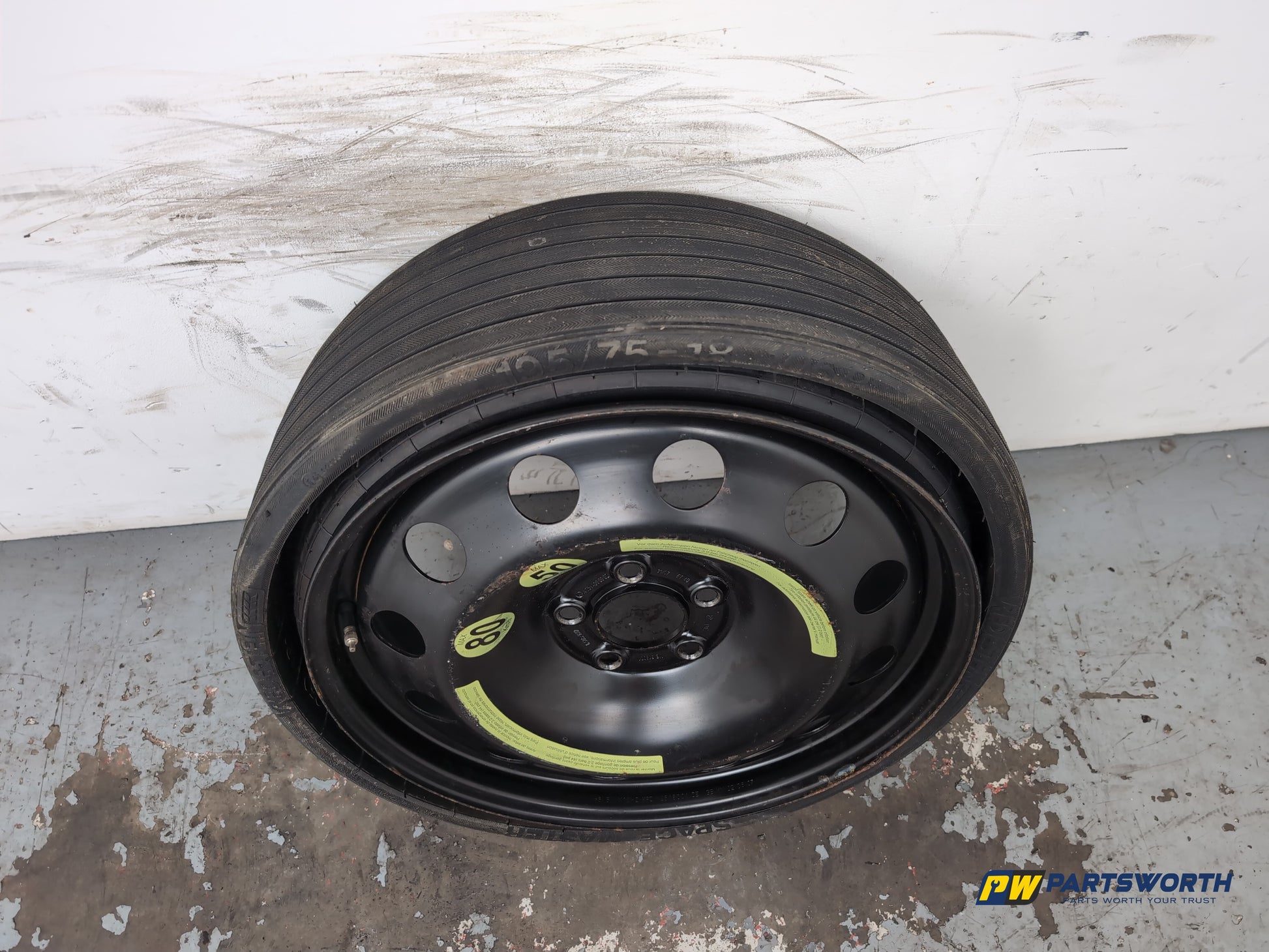 Mercedes R320 R-Class W251 Space Saver Par Wheel And Tool Kit 195/75 R18 - photo 2