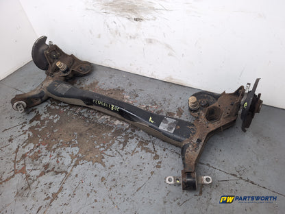 Peugeot 308 Allure Blue Hdi 1.6l Diesel Axle Assembly Rear 2013-2021 - photo 2