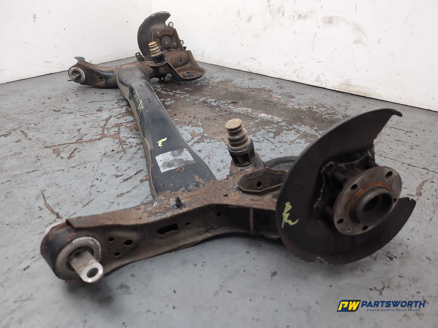 Peugeot 308 Allure Blue Hdi 1.6l Diesel Axle Assembly Rear 2013-2021 - photo 7