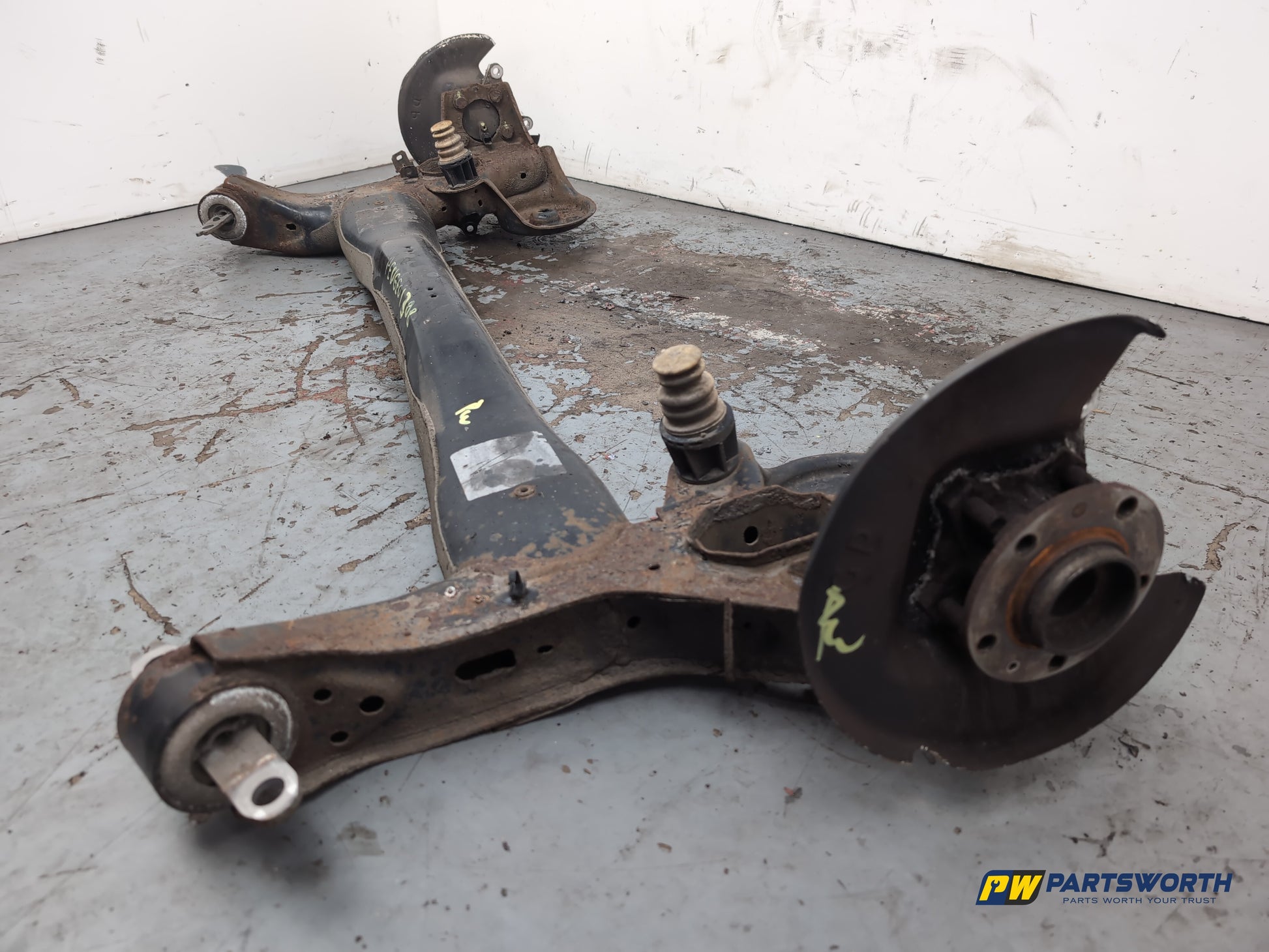 Peugeot 308 Allure Blue Hdi 1.6l Diesel Axle Assembly Rear 2013-2021 - photo 7