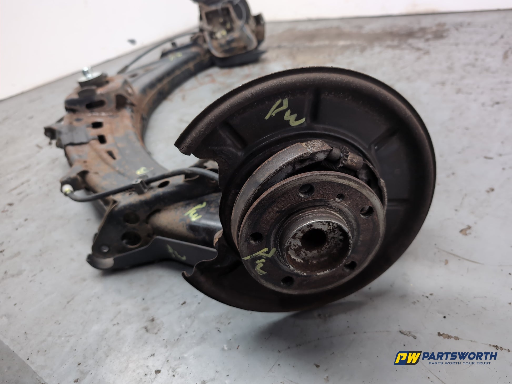 Mercedes-Benz B200 B-Class W245 2.0l Diesel Axle Assembly Rear 2008-2011 - photo 8