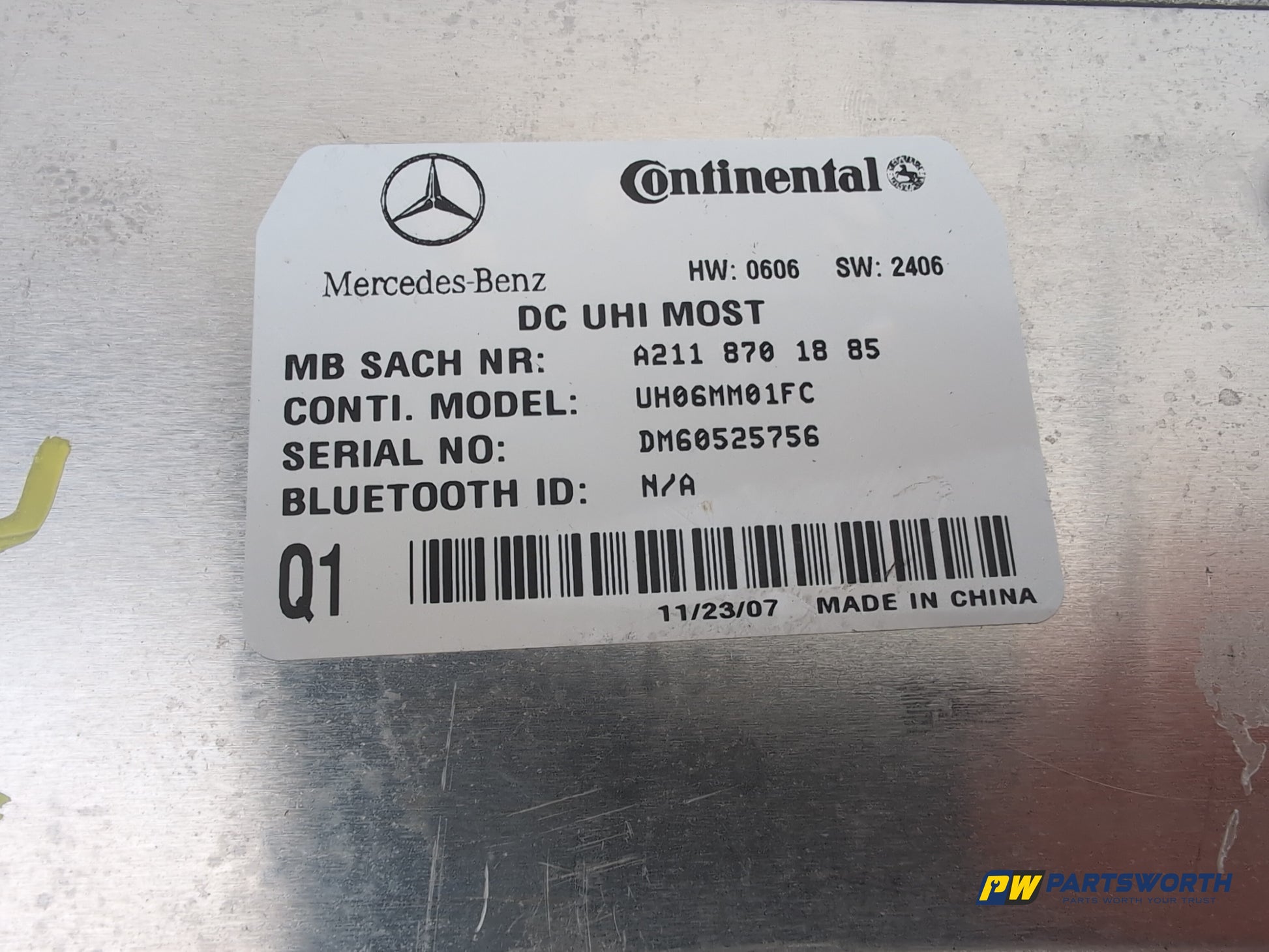Mercedes R320 R-Class W251 Bluetooth Control Module Ecu A2118701885 2006-2013 - photo 8