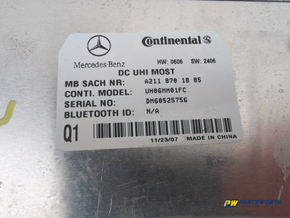 Mercedes R320 R-Class W251 Bluetooth Control Module Ecu A2118701885 2006-2013 - photo 2