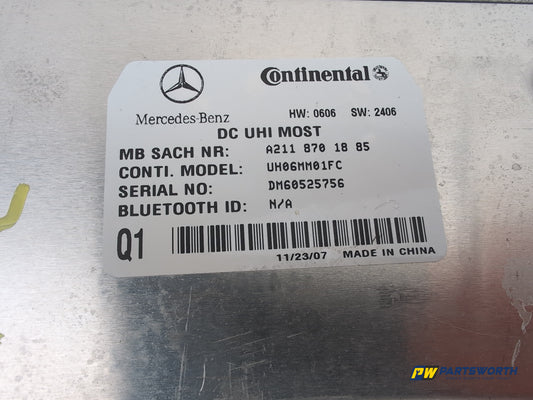 Mercedes R320 R-Class W251 Bluetooth Control Module Ecu A2118701885 2006-2013 - photo 2