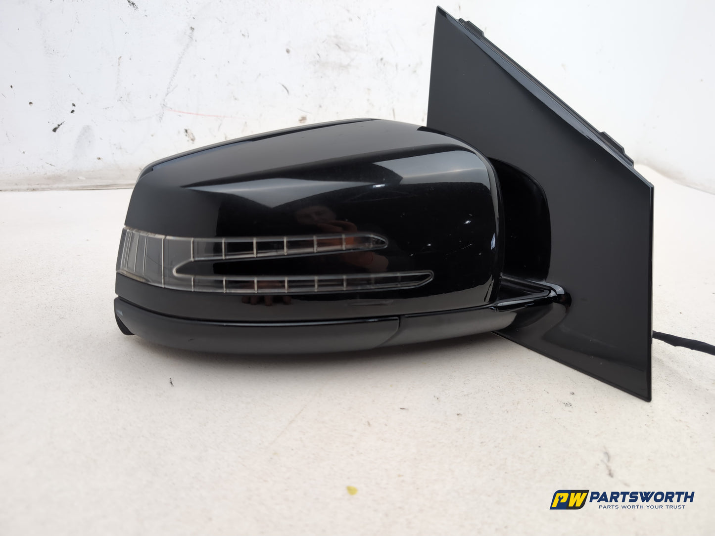 Mercedes-Benz B180 B-Class W246 Door Mirror Rh Driver Side Cosmos Black 191 - photo 2