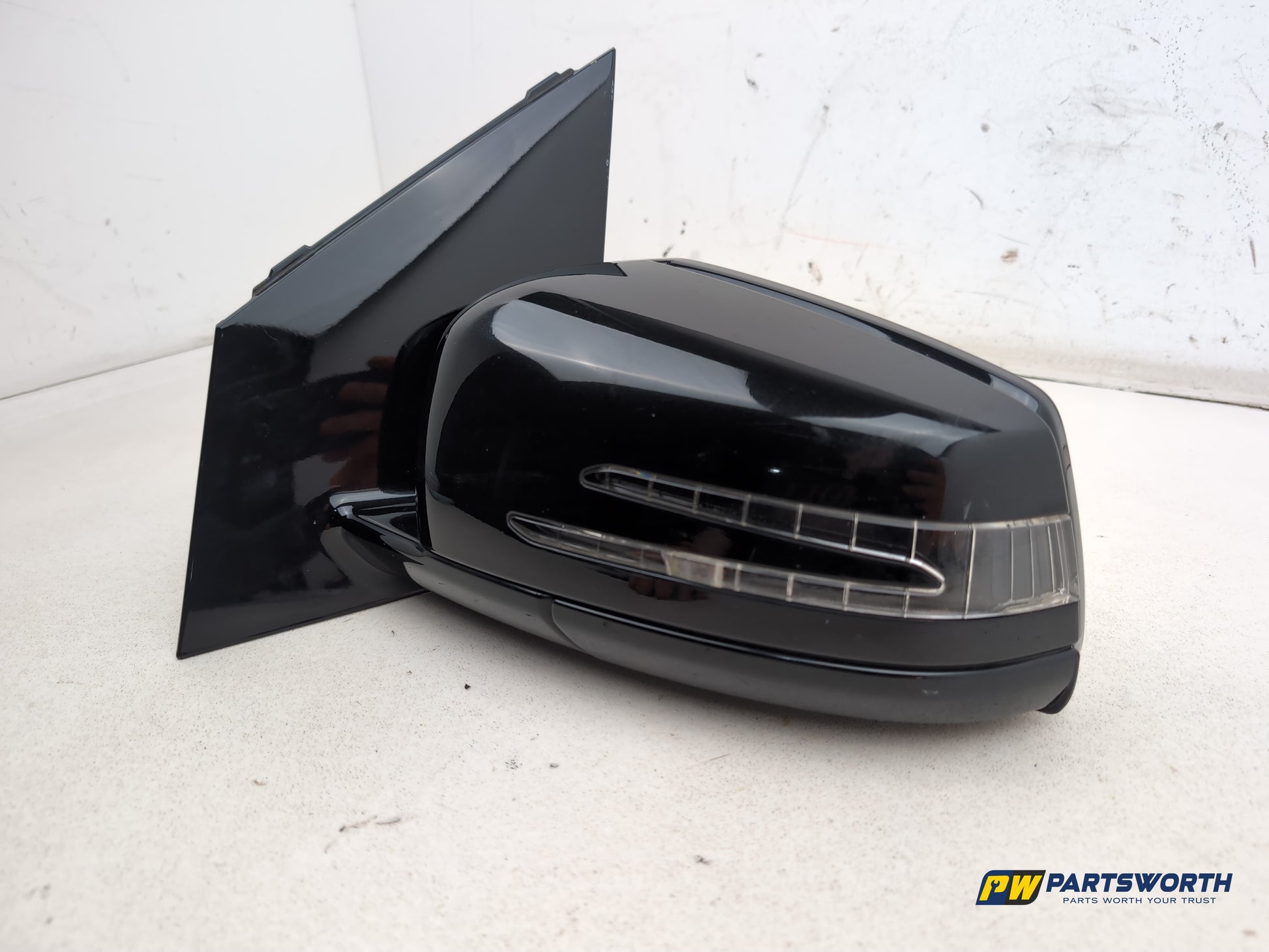Mercedes-Benz B180 B-Class W246 Door Mirror Lh Passenger Side Cosmos Black 191 - photo 2