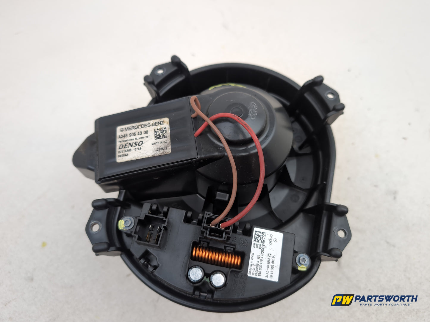 Mercedes-Benz B180 B-Class W246 Heater Blower Motor A2469064300 2011-2018 - photo 2