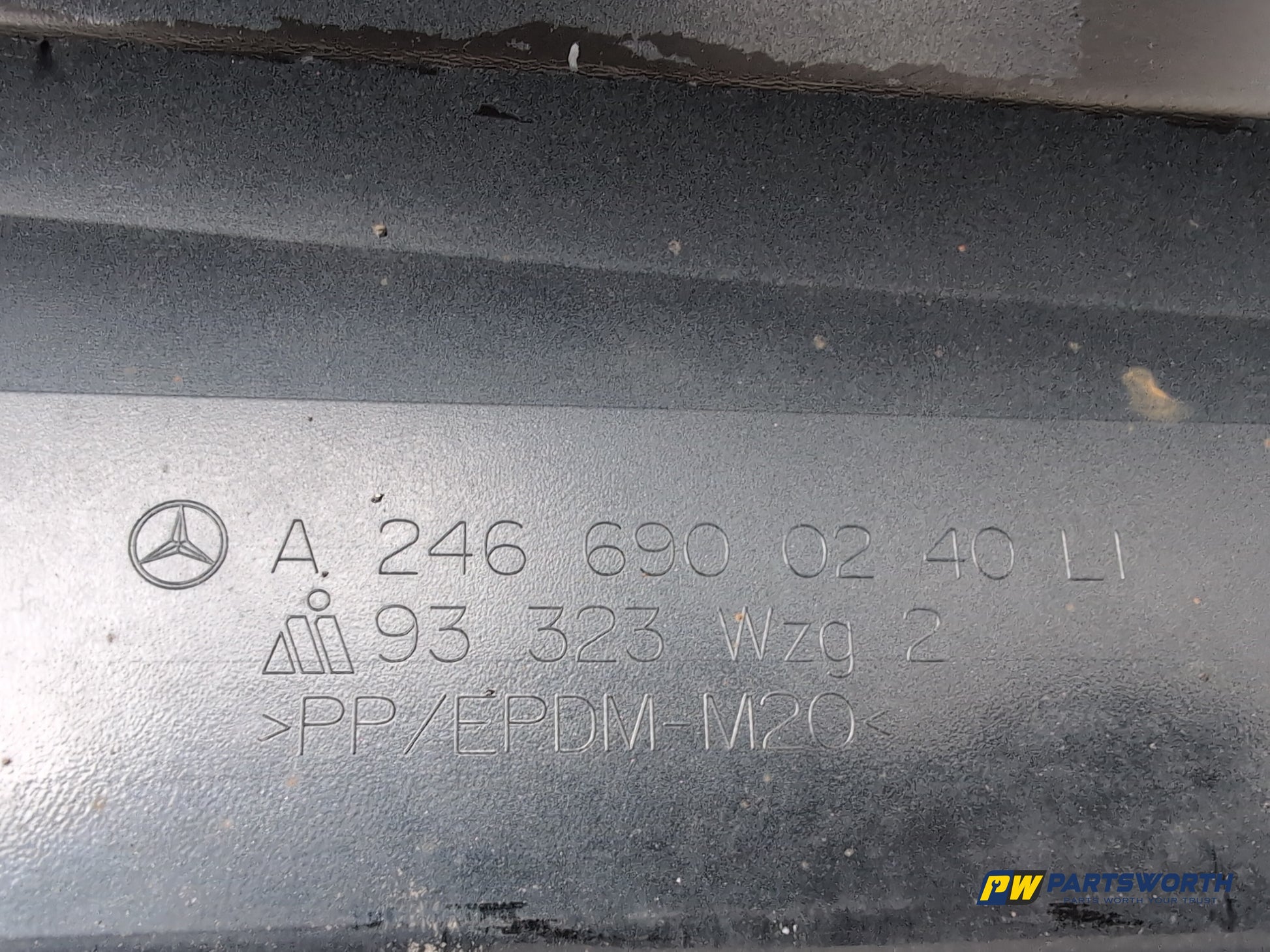 Mercedes-Benz B180 B-Class W246 Side Skirt Lh Passenger Side Cosmos Black 191 - photo 7