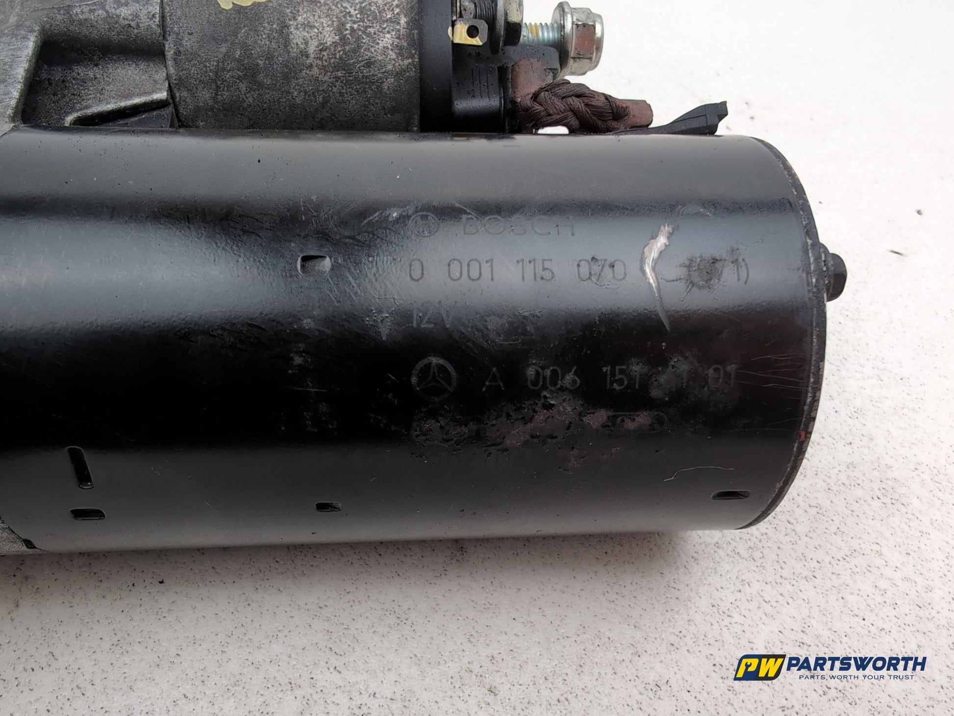 Mercedes R320 R-Class W251 3.0l Diesel Starter Motor 2006-2013 - photo 2