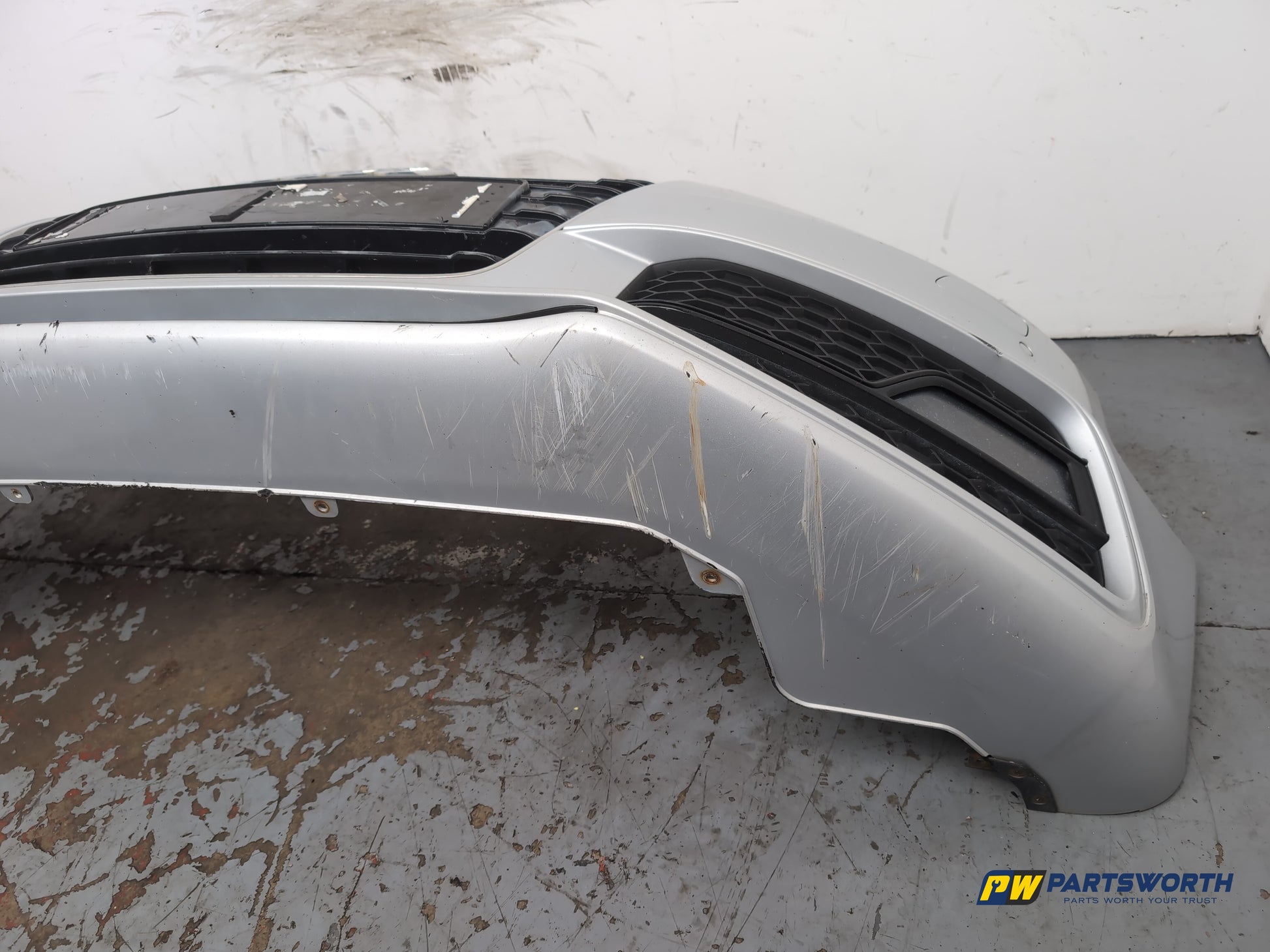 Audi A5 S Line Tdi Quattro Facelift Coupe Front Bumper Ice Silver Lx7w 2011-2016 - photo 8