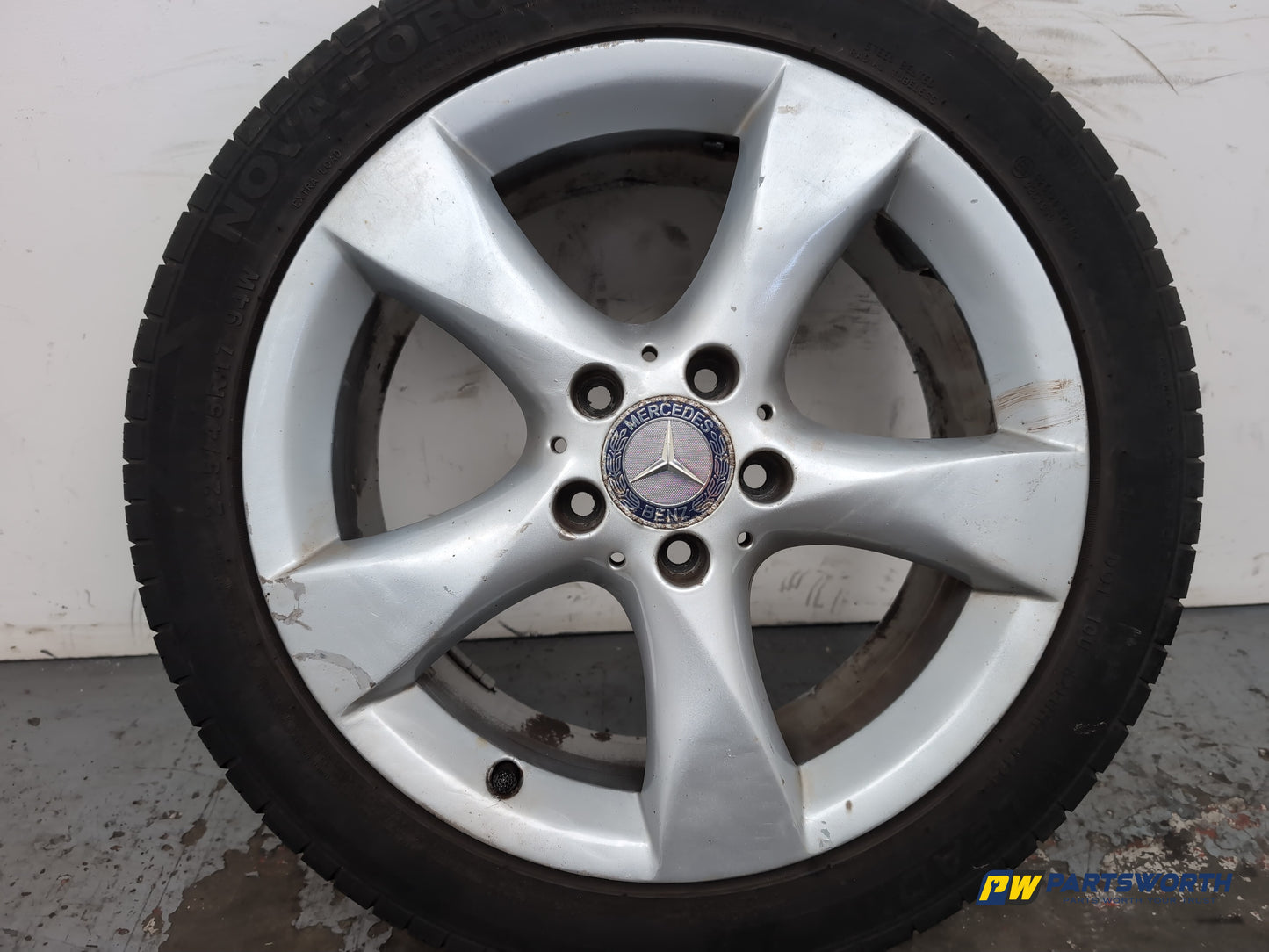 Mercedes-Benz B180 B-Class W246 Alloy Wheels With Tyre 225/45 R17 - photo 2