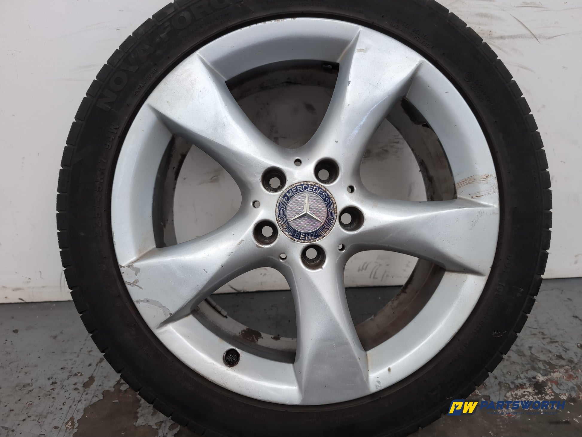 Mercedes-Benz B180 B-Class W246 Alloy Wheels With Tyre 225/45 R17 - photo 2