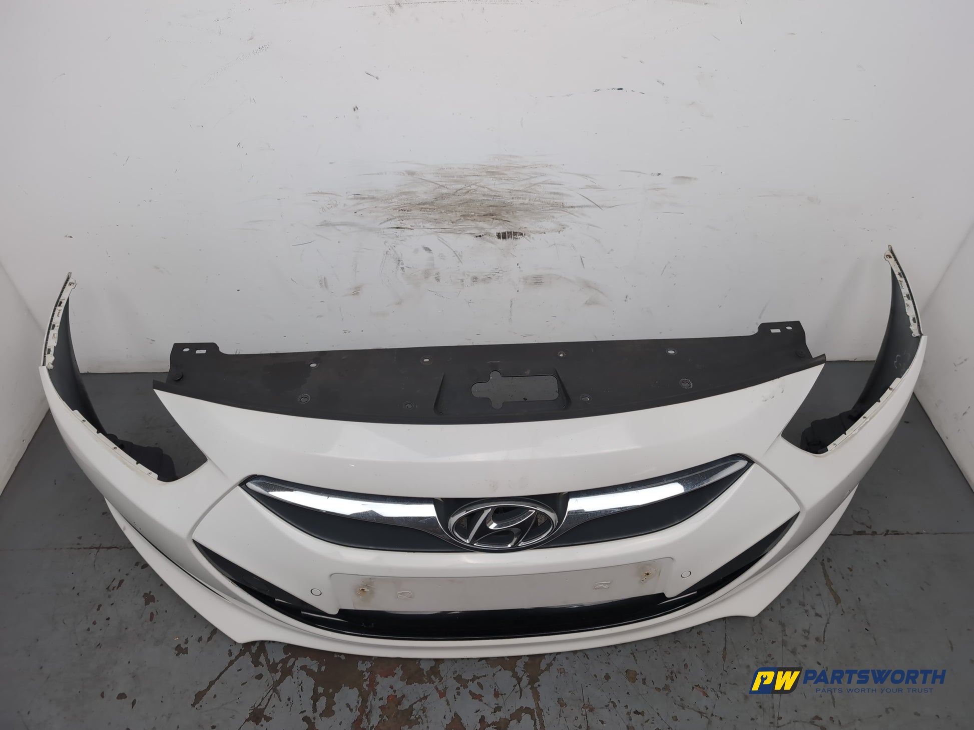 Hyundai I40 Style Blue Drive Crdi Estate Front Bumper Creamy White Ncw 2011-2015 - photo 2