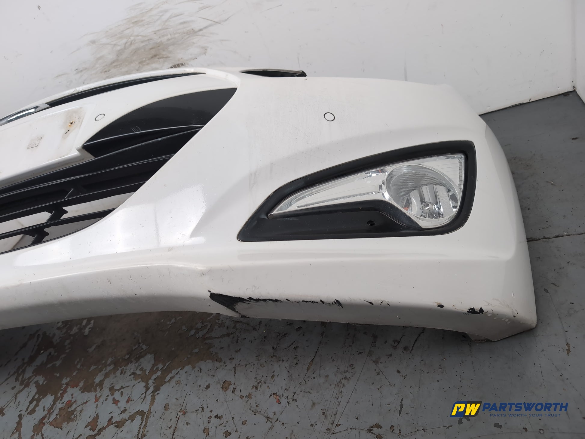 Hyundai I40 Style Blue Drive Crdi Estate Front Bumper Creamy White Ncw 2011-2015 - photo 8