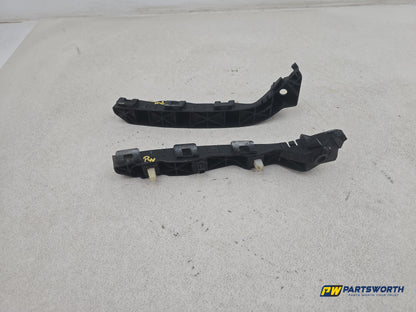 Hyundai I40 Style Blue Drive Front Bumper Bracket Left Right Pair 865153z000 - photo 2