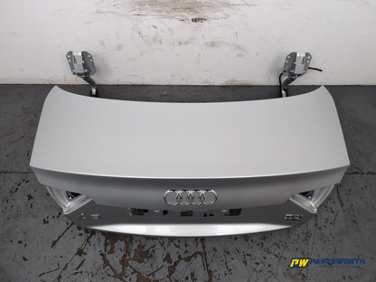 Audi A5 S Line Tdi Quattro Auto Coupe Boot Lid Ice Silver Lx7w 2007-2016 - photo 2
