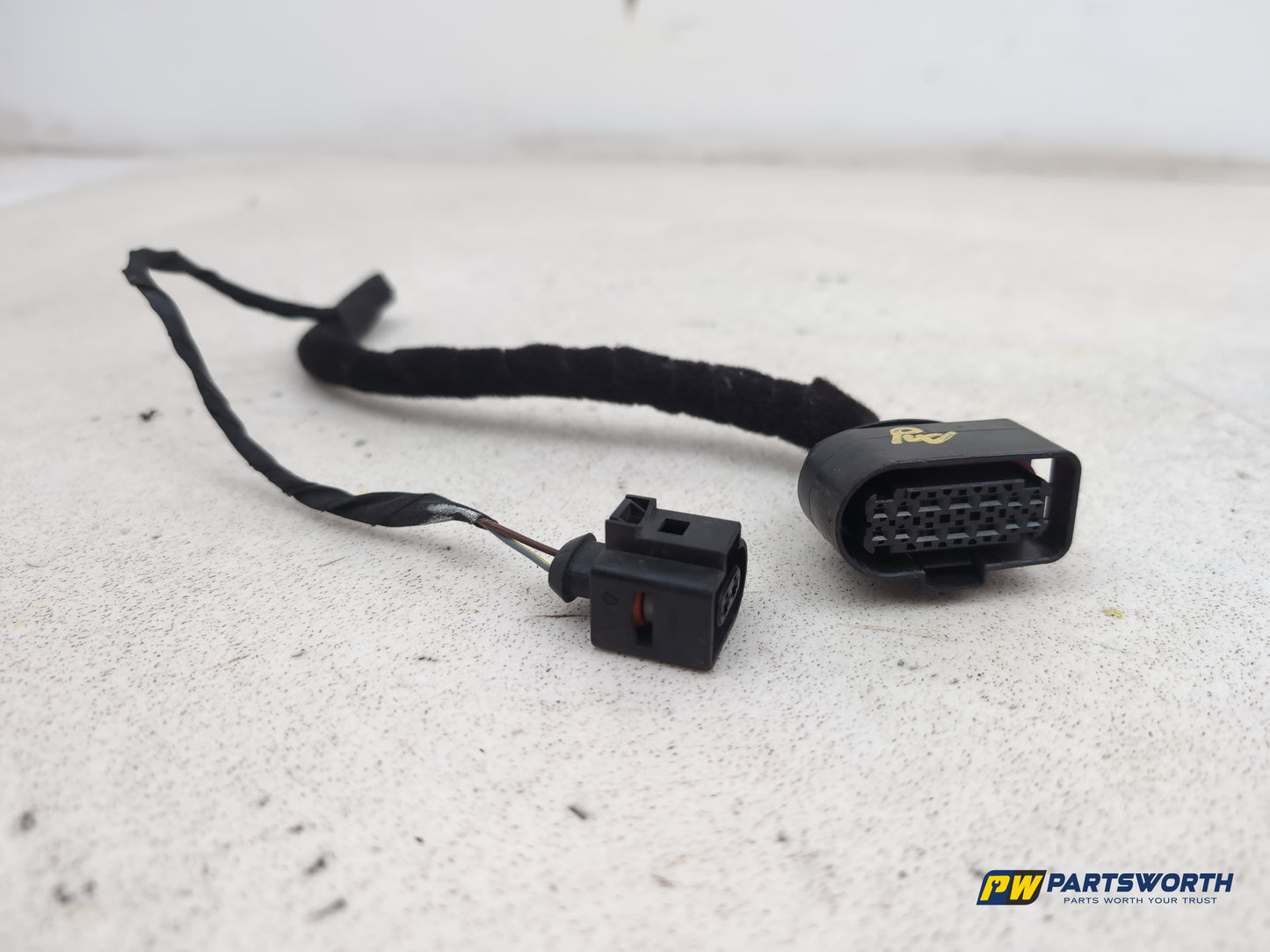 Audi A6 S Line Black Ed Headlight Wiring Connector Plugs 3c0973737 2011-2018 - photo 2