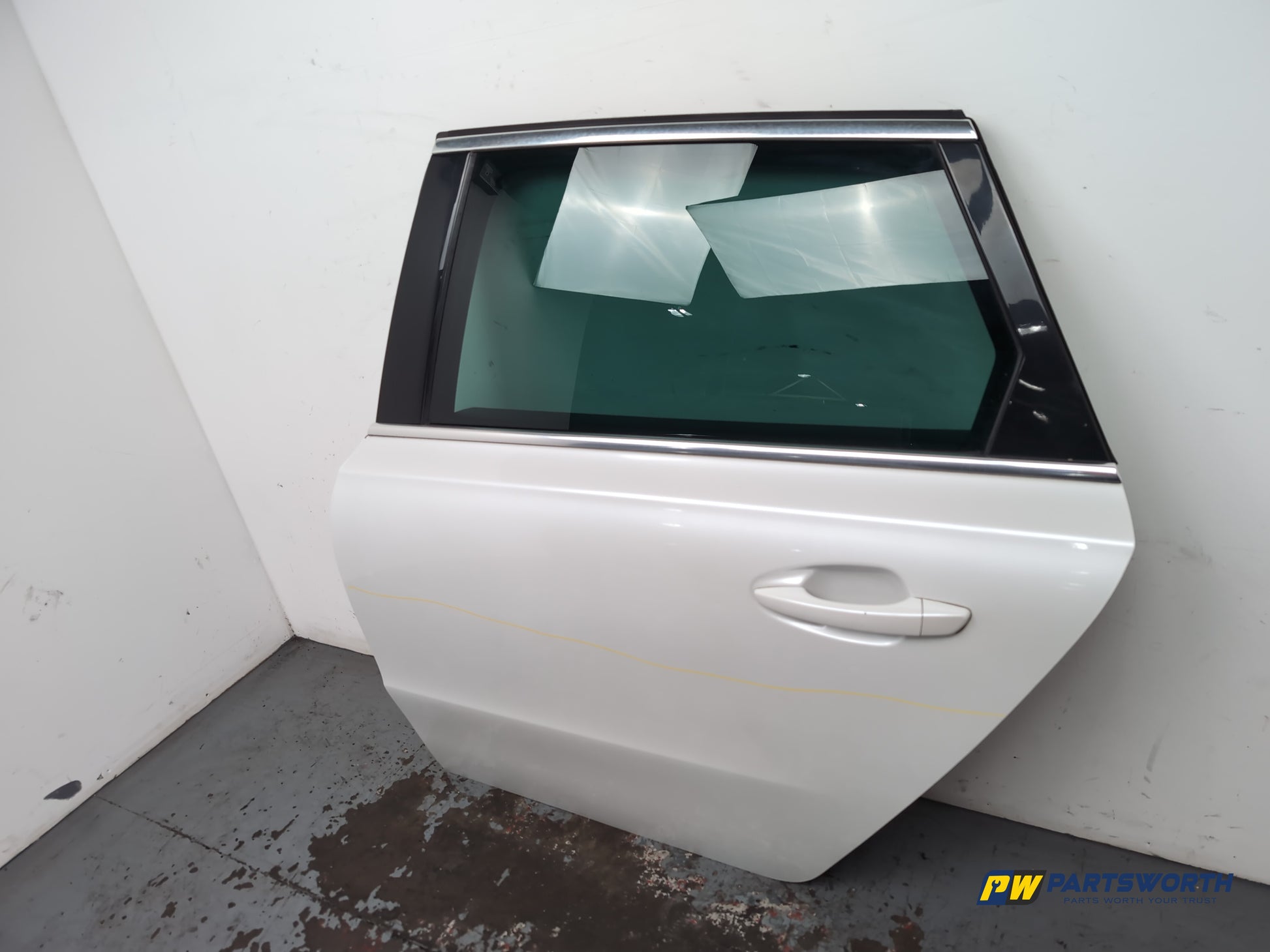 Peugeot 508 Estate Door Rear Lh Passenger Side White Pearl Kwed 2011-2018 - photo 2