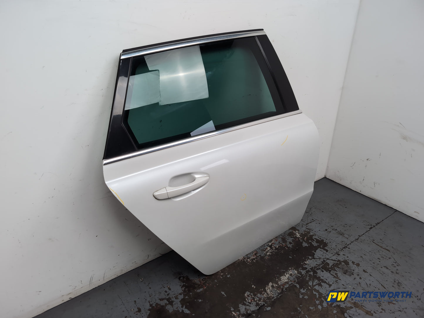 Peugeot 508 Estate Door Rear Rh Driver Side White Pearl Kwed 2011-2018 - photo 2