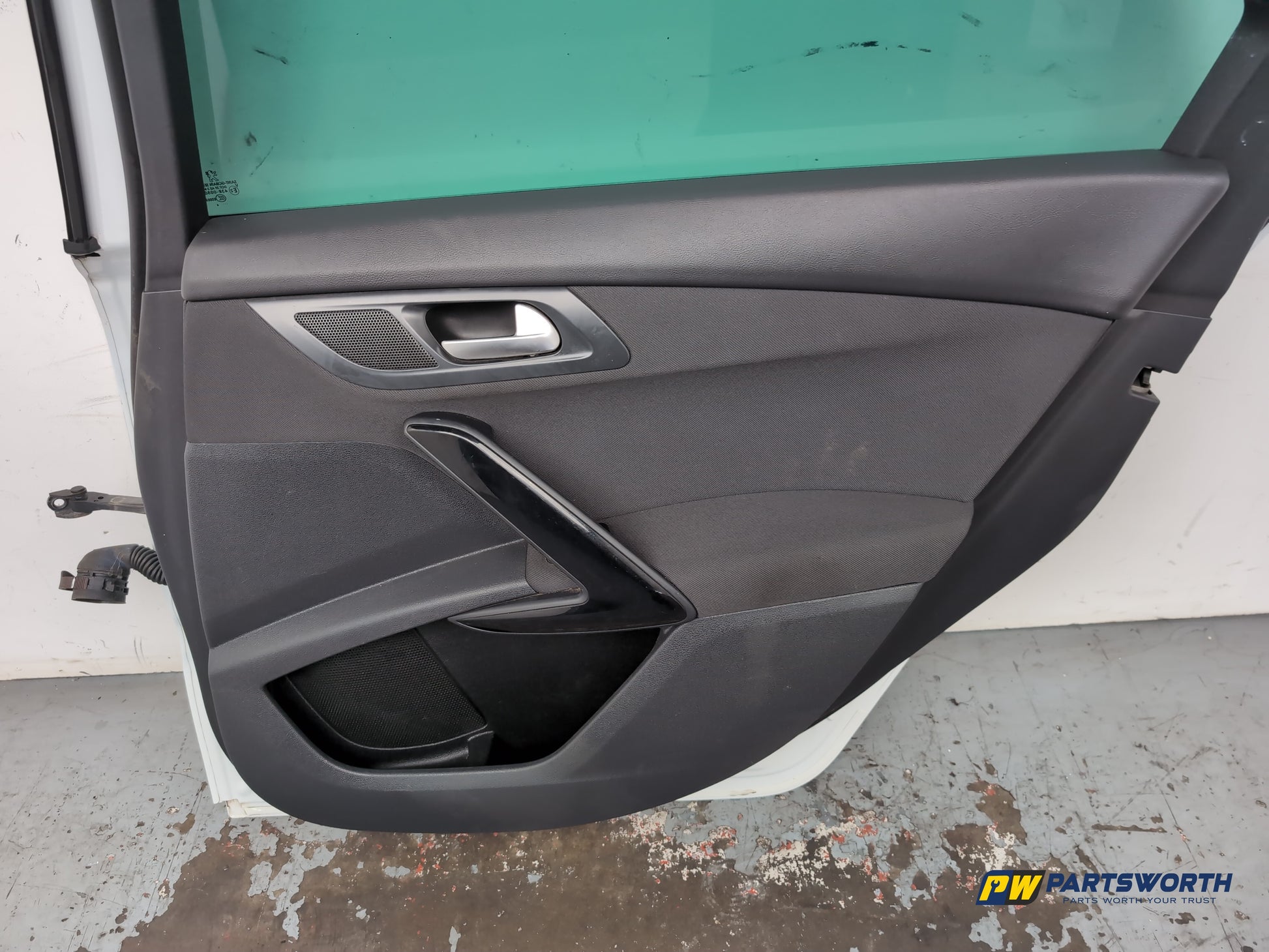 Peugeot 508 Estate Door Rear Rh Driver Side White Pearl Kwed 2011-2018 - photo 8