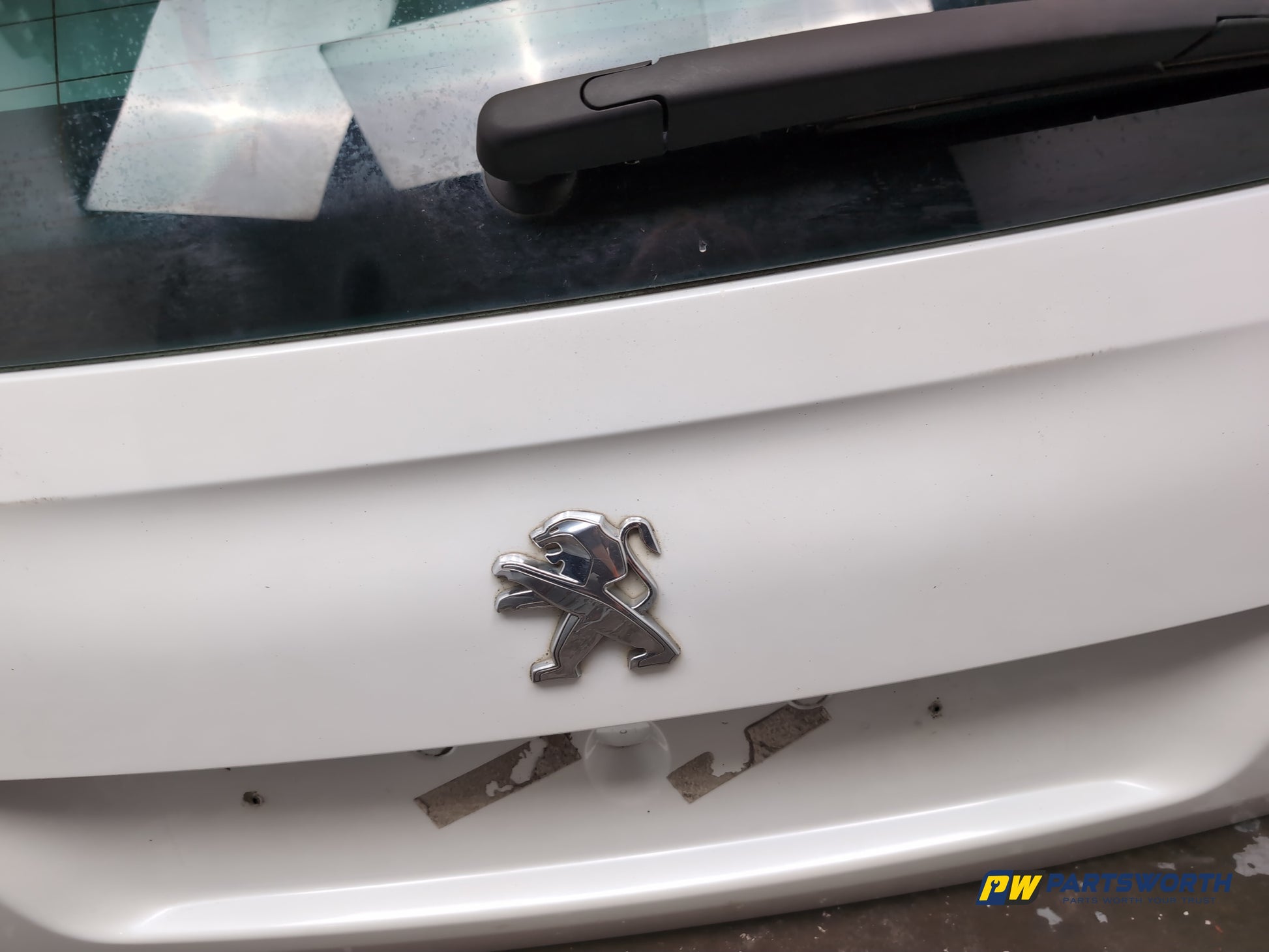 Peugeot 508 Active Estate W23 Boot Lid White Pearl Kwed 2011-2018 - photo 8