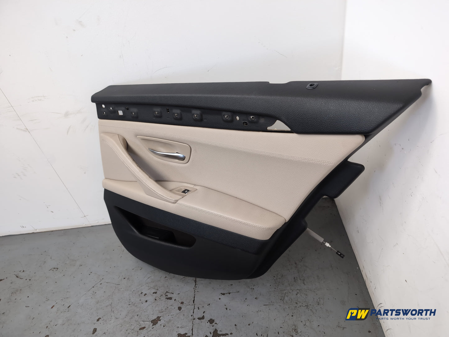 Bmw 5 Series 520d Se Auto F10 Saloon Rear Right Door Card 2010-2017 - photo 2
