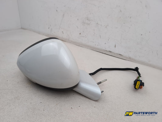 Peugeot 508 Active Power Folding Door Mirror Rh Driver Side White Pearl Kwed - photo 2