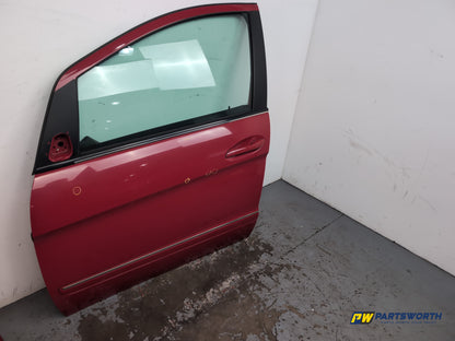 Mercedes-Benz B160 B-Class W245 Mpv Door Front Lh Passenger Side Jupiter Red 589 - photo 2