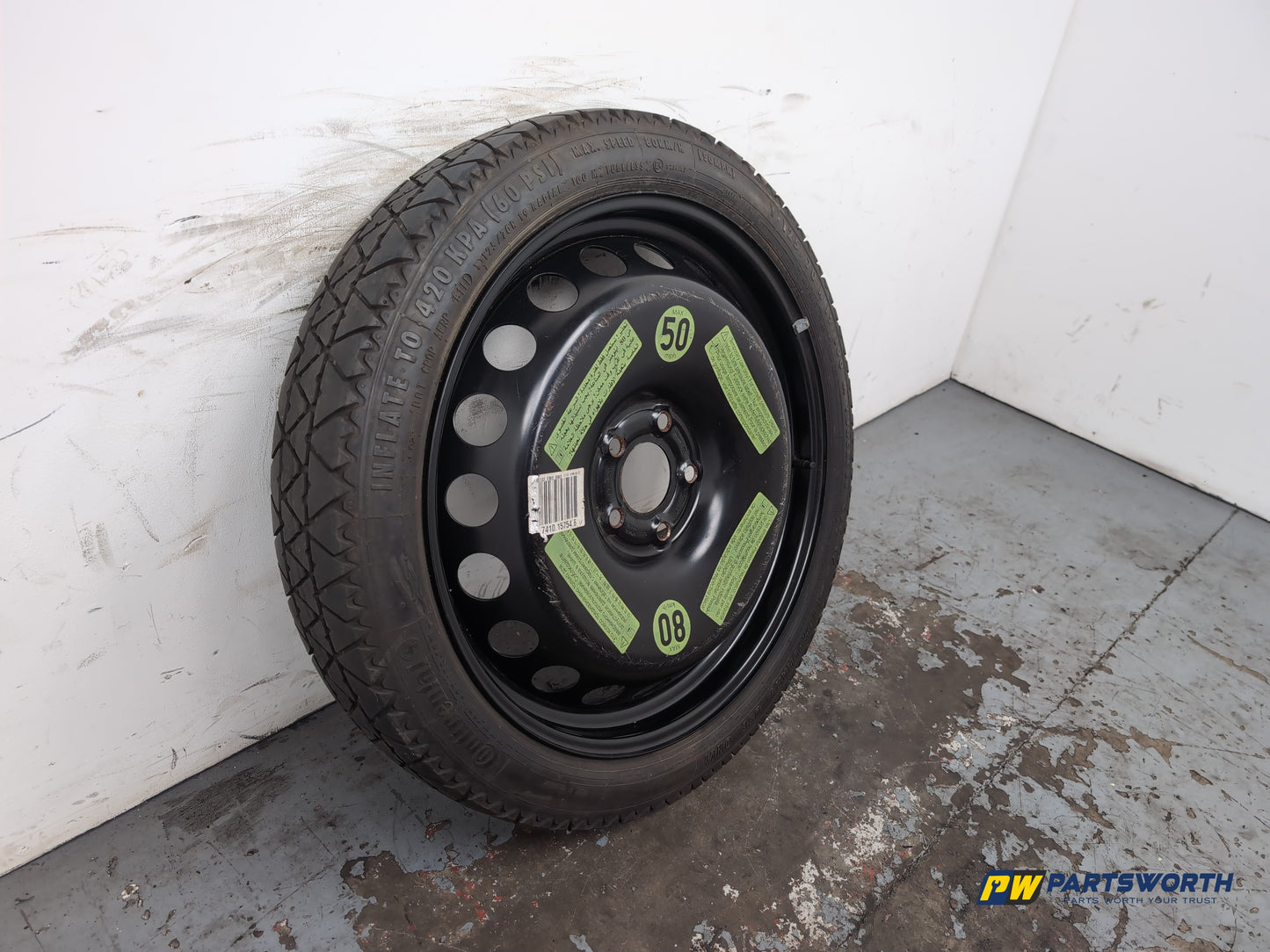 Space Saver Spare Wheel and Tool Kit  2