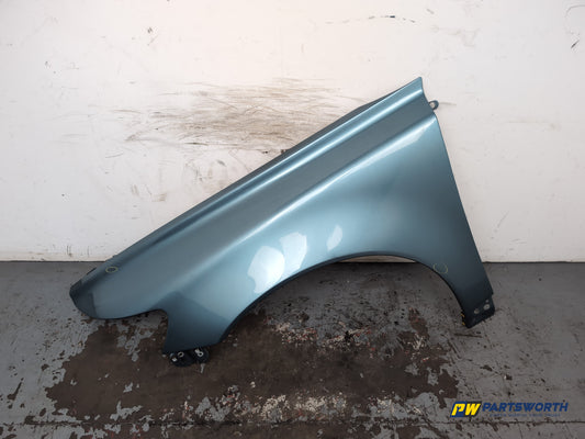 Volvo S40 S Saloon Wing Front Lh Passenger Side Blue 2008-2012