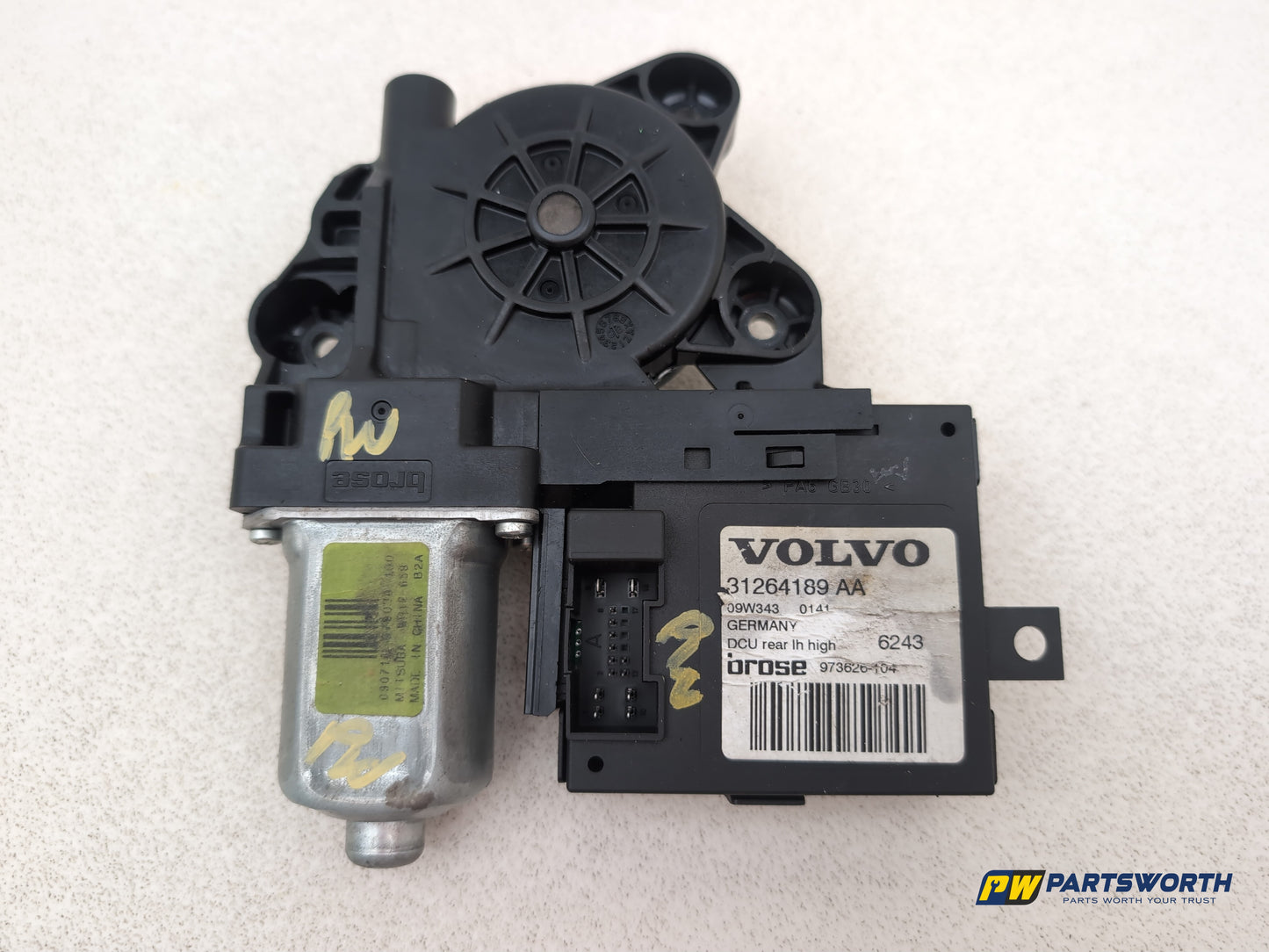 Door Rear Window Regulator LH 1