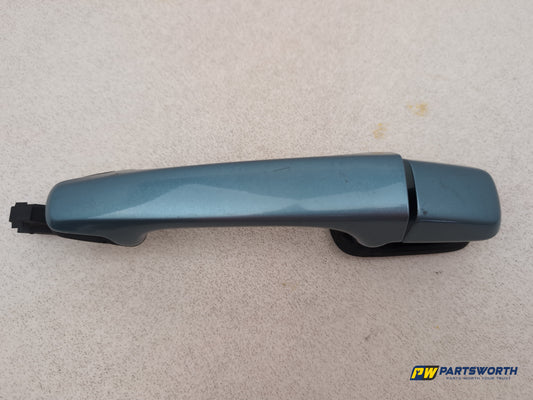 Volvo S40 S Rear Right Outside Door Handle Release Blue 2004-2012