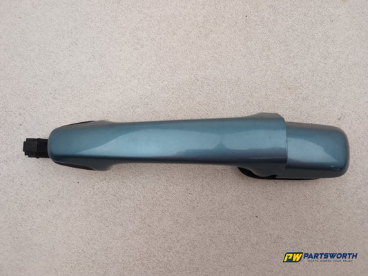 Volvo S40 S Rear Left Passenger Side Door Handle Release Outer Blue 2004-2012