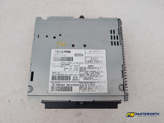 Volvo S40 S Cd Player Radio Head Unit 2004-2012