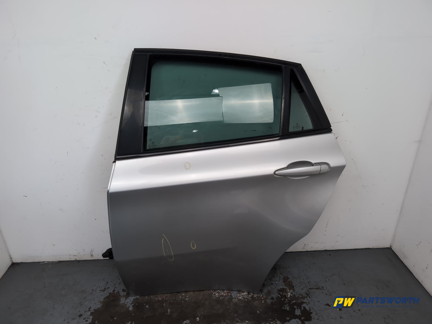 Bmw X6 Xdrive 40d E71 Suv Coupe Door Rear Lh Passenger Titansilber Mettalic 354
