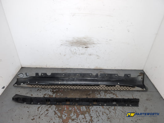 Bmw X6 Xdrive 40d Suv Coupe Side Skirt Lh Passenger Side Silver 354 7184419