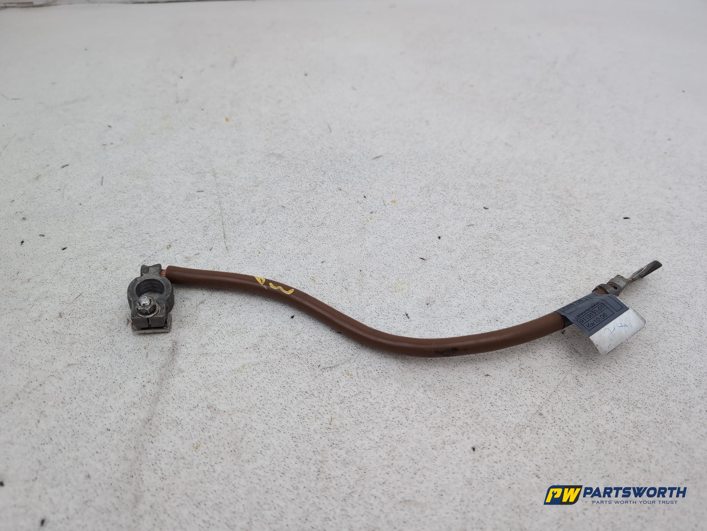 Negative battery terminal  1