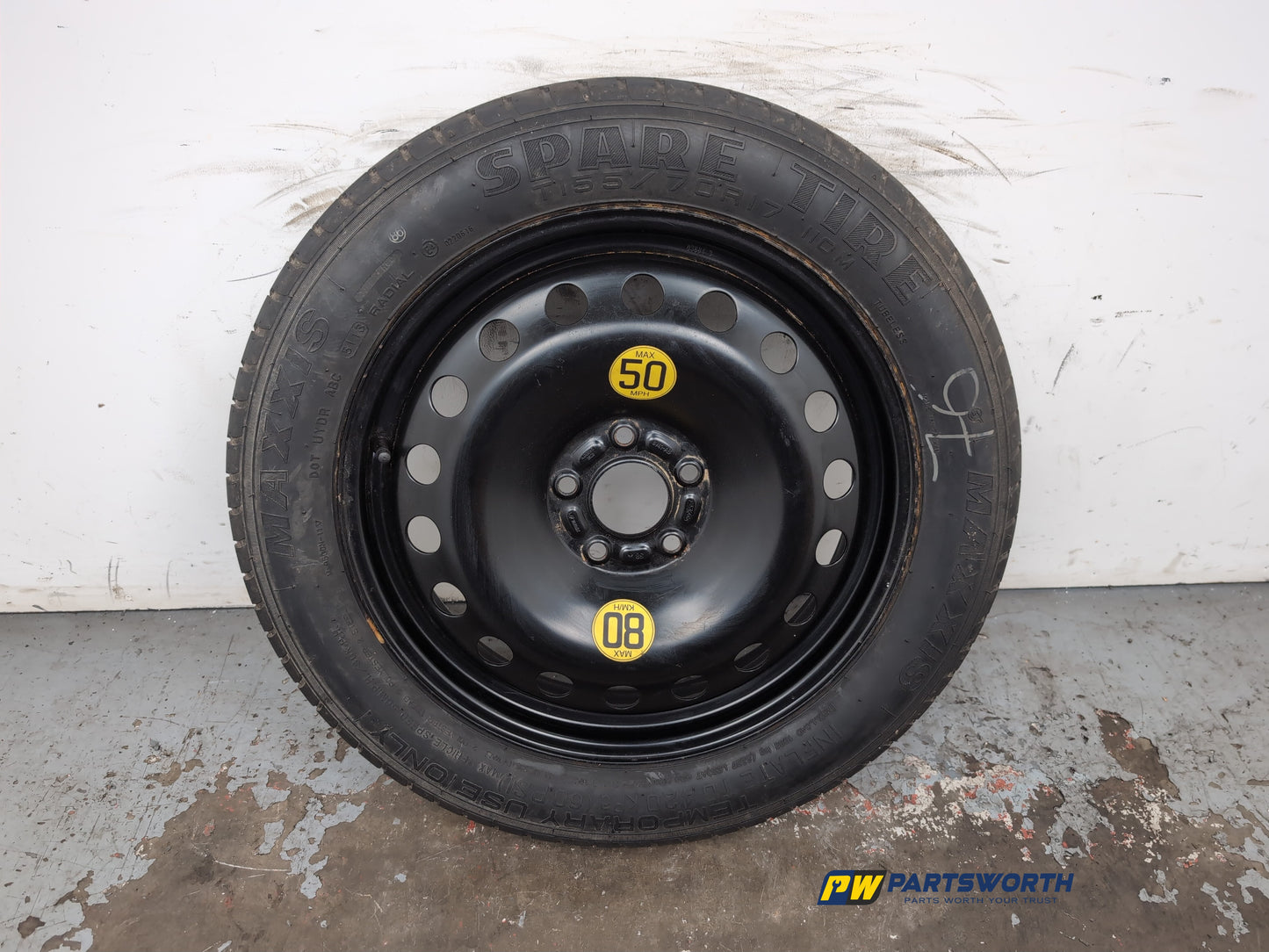 Space Saver Spare Wheel and Tool Kit  1