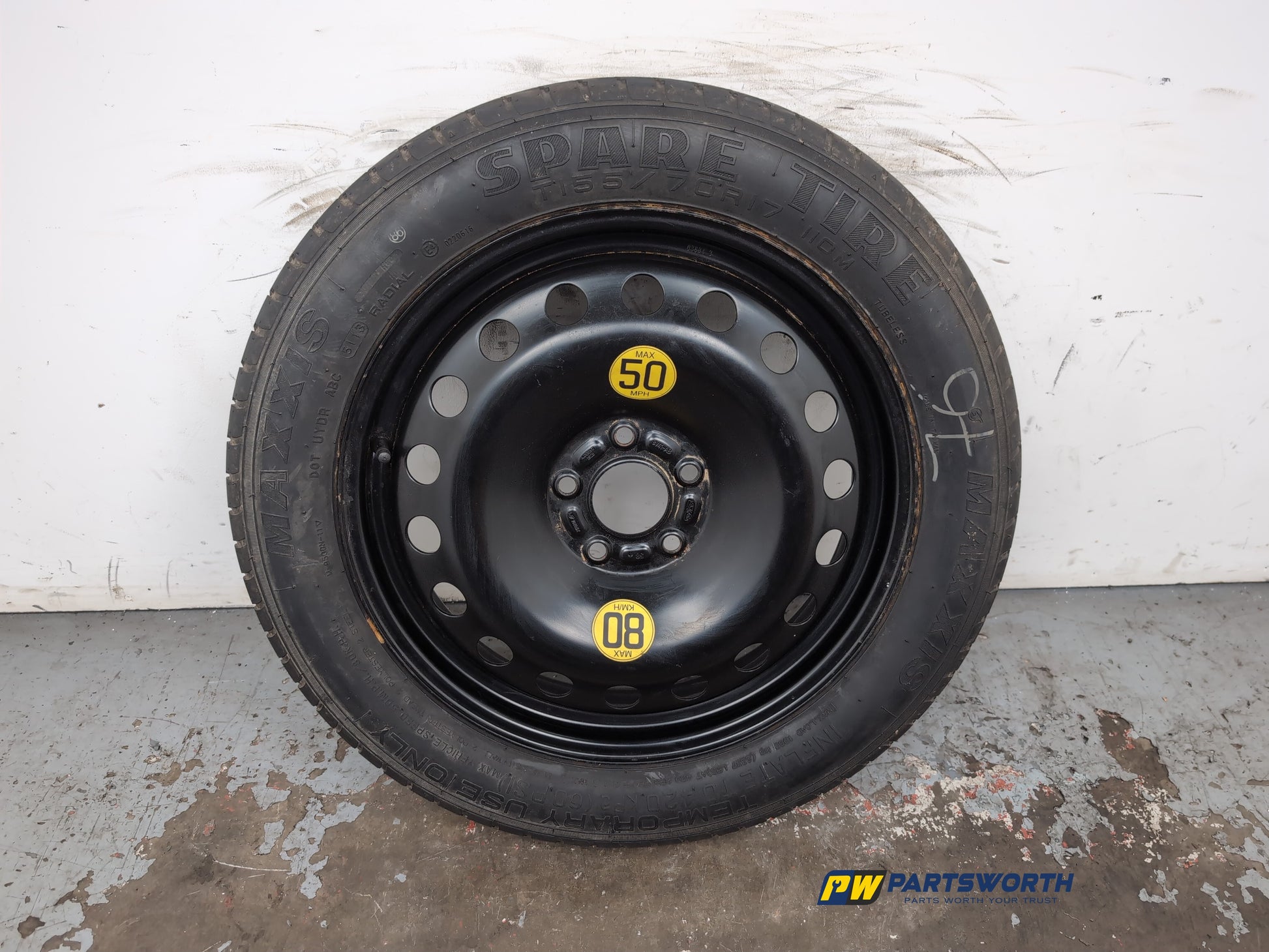 Space Saver Spare Wheel and Tool Kit  1