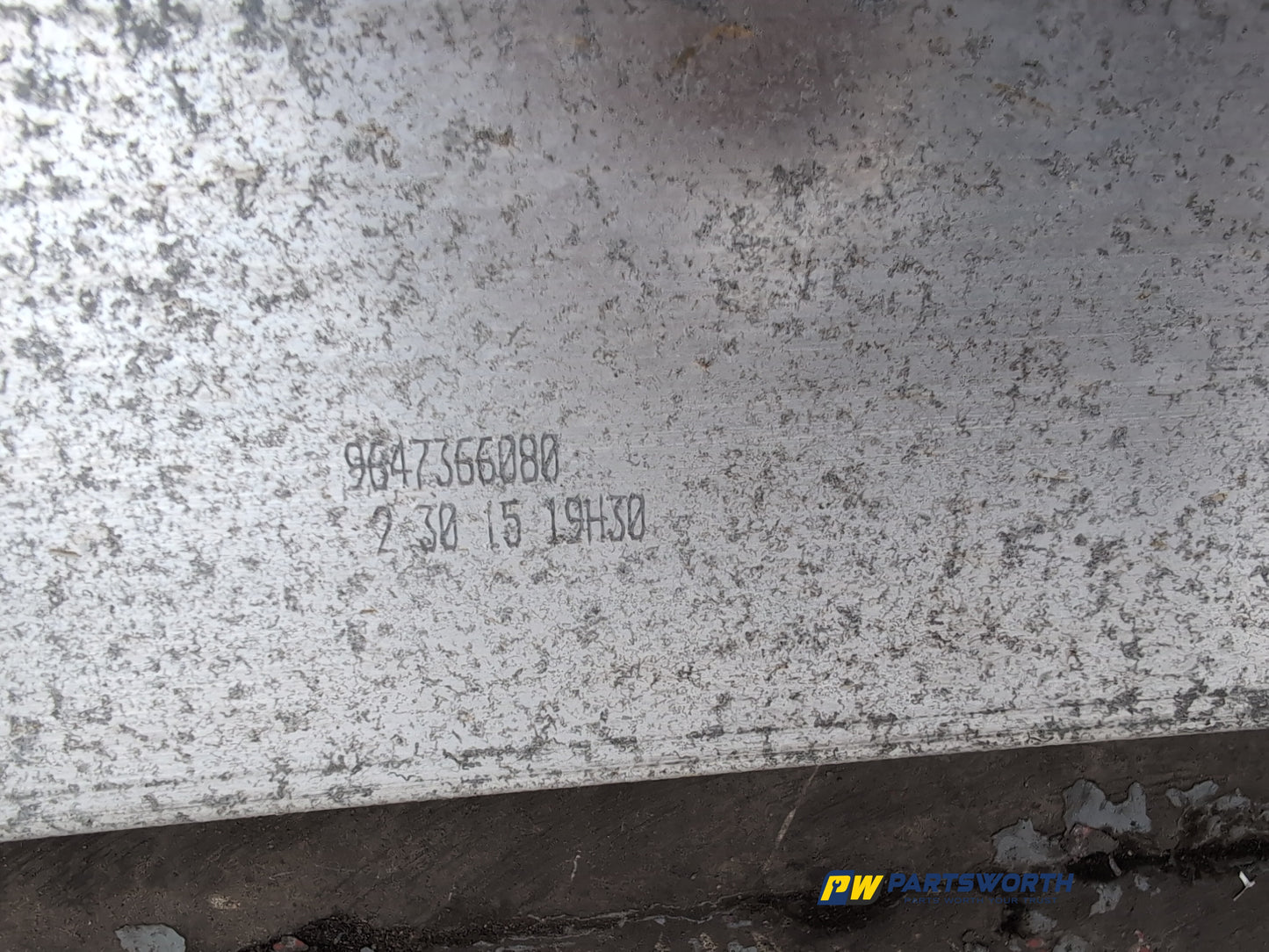 Bumper Rear Reinforcement 6