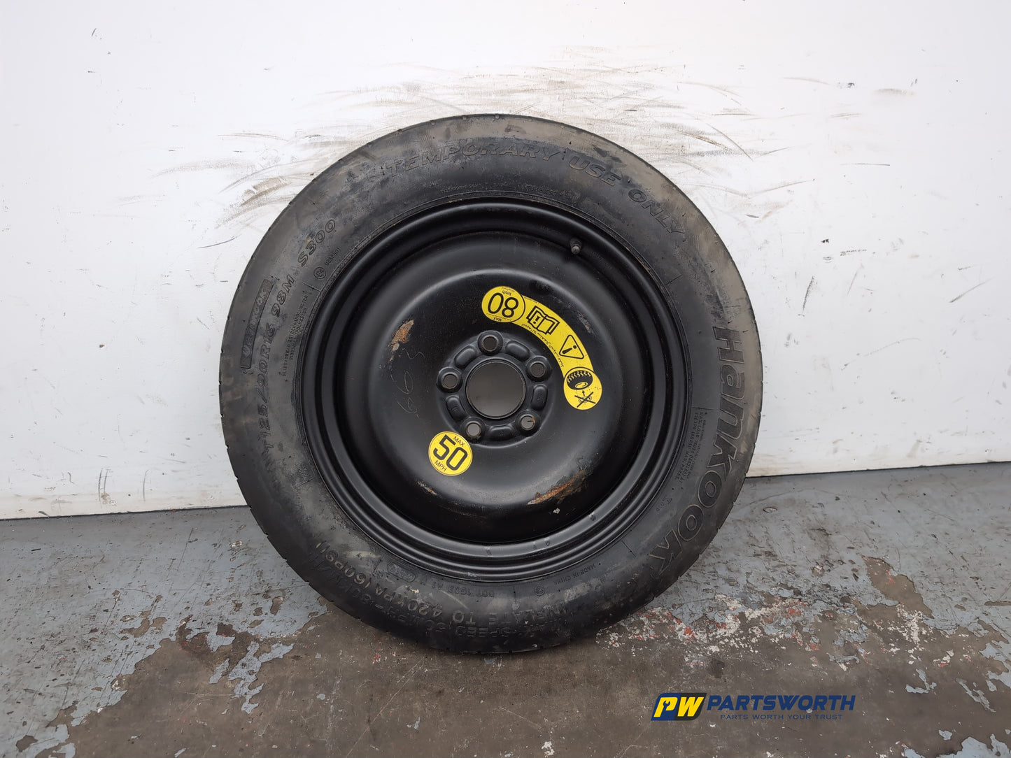 Space Saver Spare Wheel and Tool Kit  1