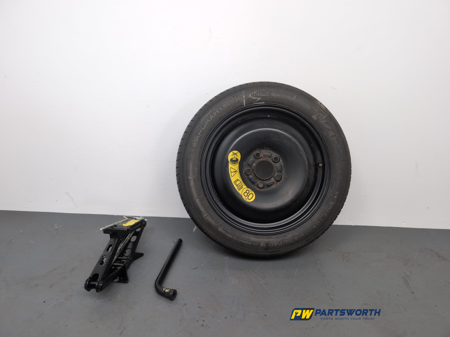 Space Saver Spare Wheel and Tool Kit  1