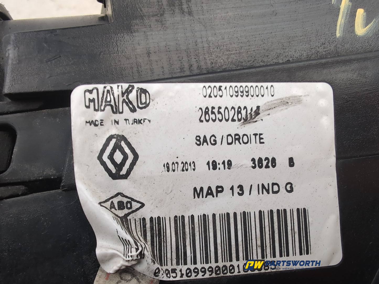 Lamp Assembly Rear RH 14