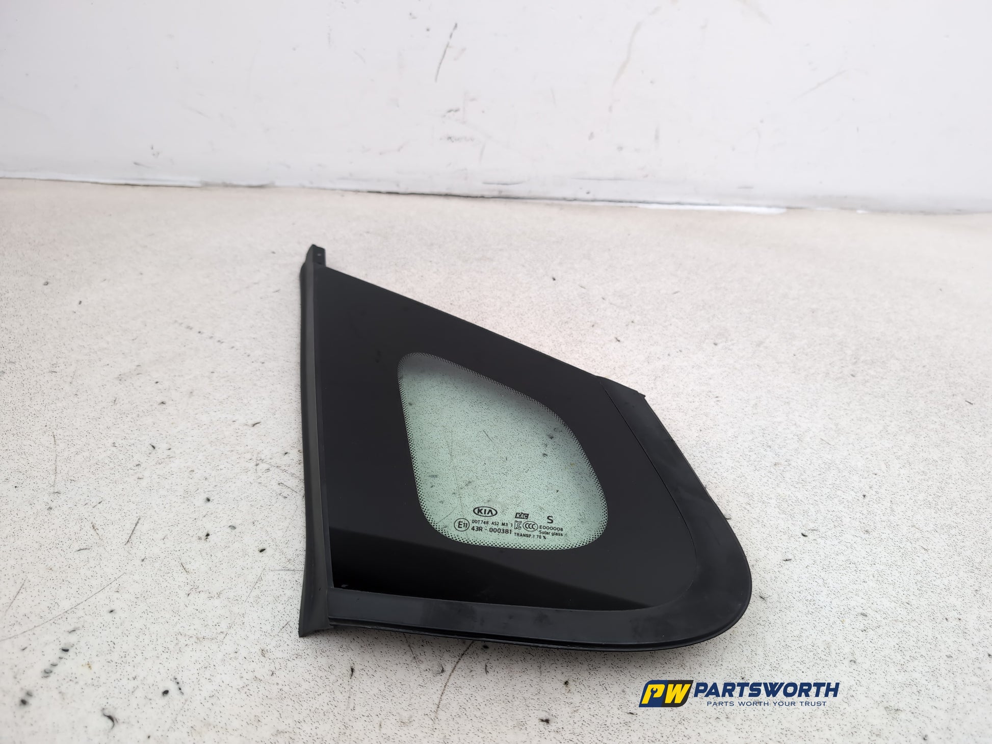 Door Glass Quarter Light Rear LH 1