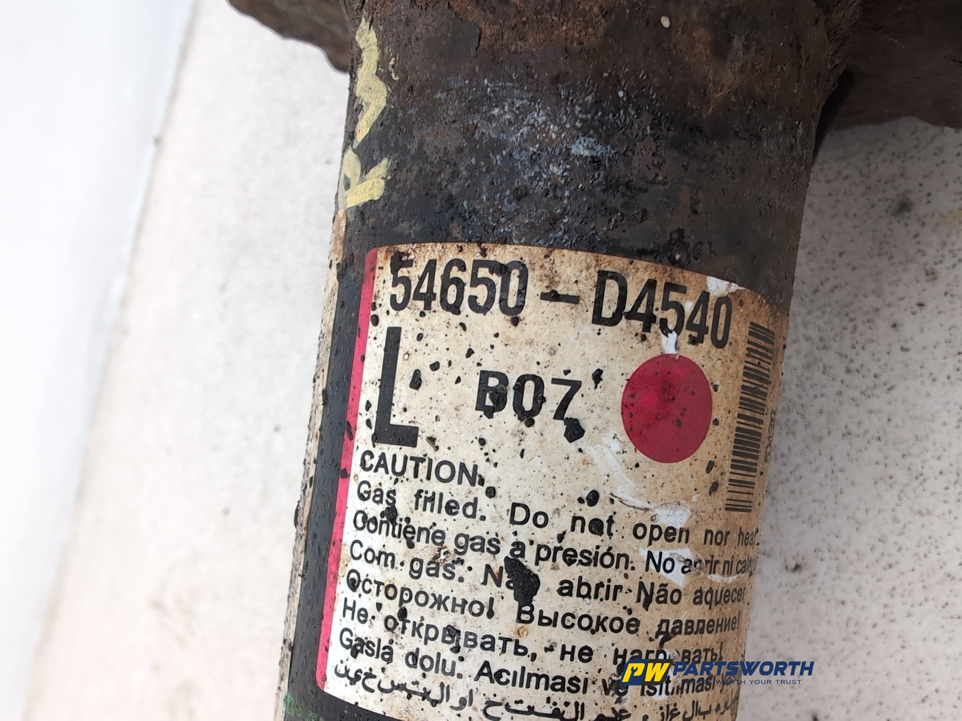 Shock Absorber Front LH 8